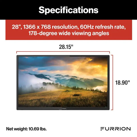 FURRION LLC FEHS28CAA 28  HD DLED TV