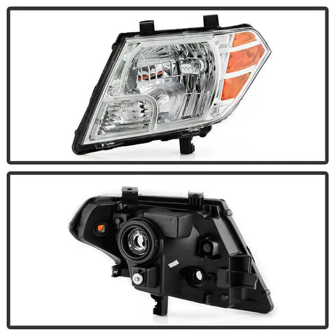 Spyder Automotive 9049446 Headlight Assembly OE Beam Clear Lens With Amber Reflecto