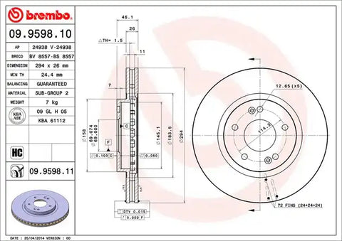 DISC BRAKE ROTOR