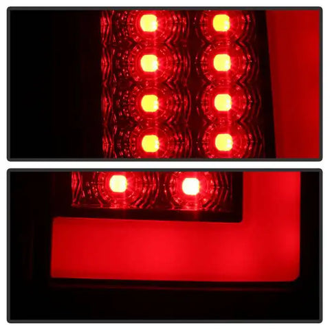 Spyder Automotive 5084125 Tail Light Assembly Version 3 LED Black Smoke Lens/ Red