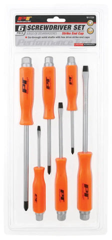 6PC STRIKE CAP SCREWDRIVER SET
