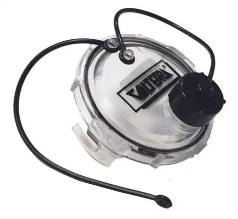 WASTE VALVE CLEAR CAP  3'