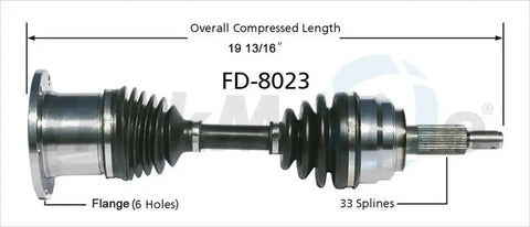 NEW CV AXLE