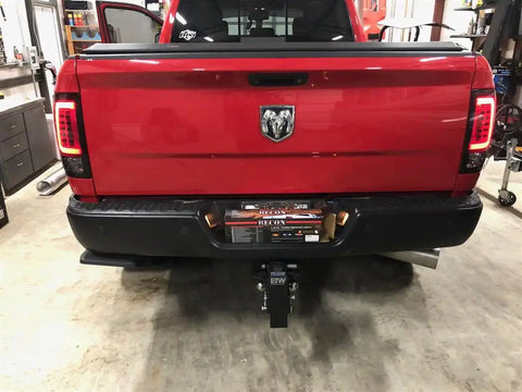 RECON ACCESS 264336BK LED TAIL LIGHTS - DODGE 13-17 RAM 1