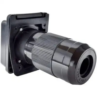50A INLET  BLACK  CARDED