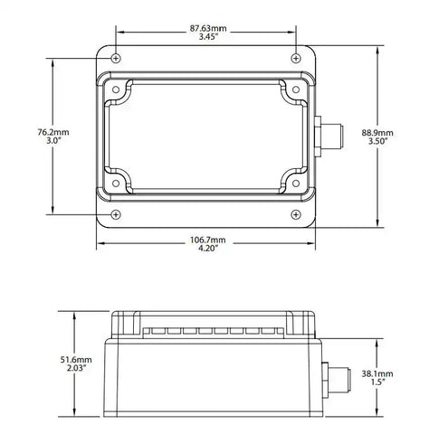 MARETRON ACM100-01 AC POWER MONITOR NMEA 2000