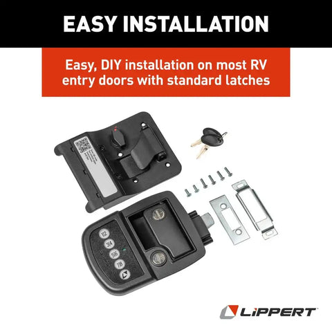 RV BLUETOOTH DOOR LOCK V1 LEFT HAND
