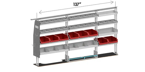 ROLACASE RSFMHRAM-DRXL VAN SHELVING AMERICAS MOST POPULAR