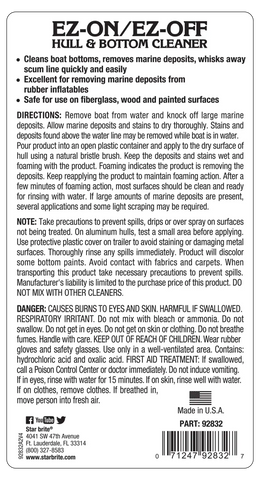 EZ ON EZ OFF BOAT BOTTOM CLEANER 32