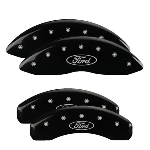 SET OF 4 CALIPER COVERS  ENGRAVED F