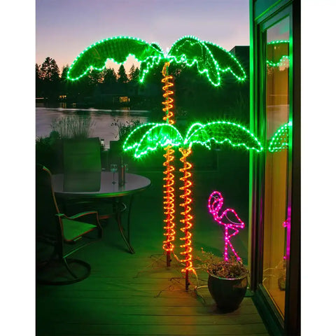 FAULKNER 20522 7' LED PALM TREE 120V YARD LIGHT