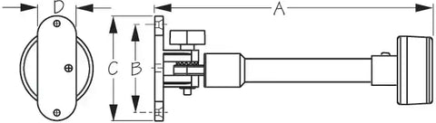 SEA DOG 400023-1 LED FOLD DOWN ALL AROUND LIGHT