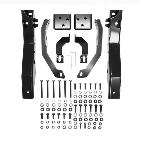 Westin 57-93995A - HDX Winch Mount Grille Guard Kit Component Black For PN[57-93995]