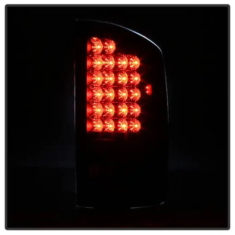 Spyder Automotive 5002556 Tail Light Assembly LED Clear Lens Black Housing Uses O