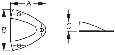 SEA DOG 331370-1 STAINLESS MIDGET VENT MEDIUM