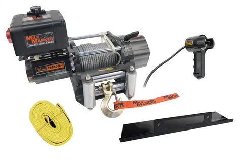 TRAILER WINCH W/PLT&STRAP