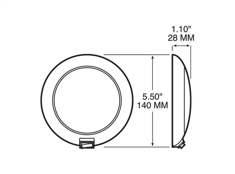 LED DOME LIGHT W/SWITCH-C