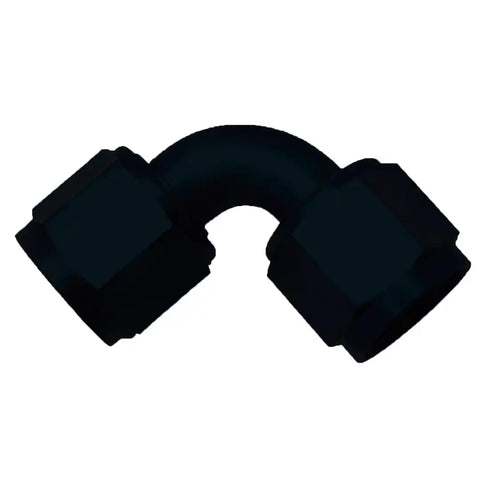 SPEEDFX 560890BK -8AN 90 BLK SWIVEL COUPLER