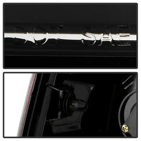 Spyder Automotive 5077530 Tail Light Assembly LED Clear Lens Black Housing