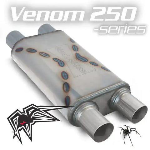 BLACK WIDOW BWDDV2-22 VENOM 250-SERIES 2.5' DUAL/DUAL