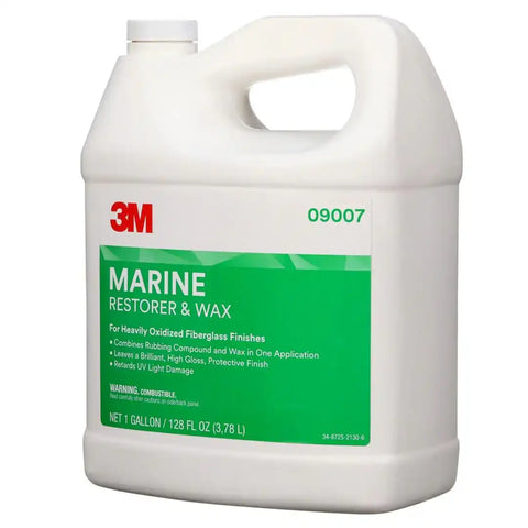 3M  MARINE RESTORER AND WAX  09007