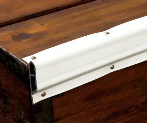 SMALL EDGE GARD WHITE  10 FT. COIL
