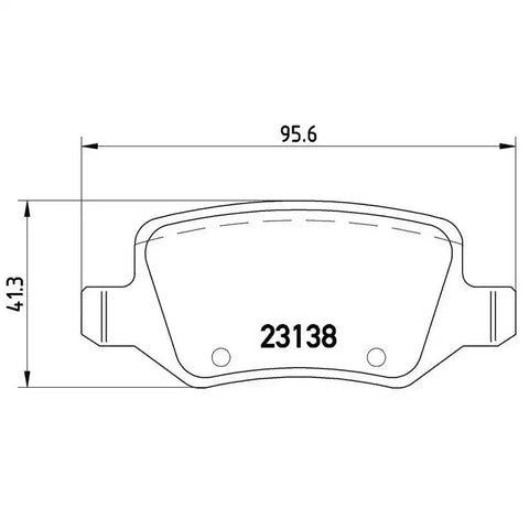 DISC BRAKE PAD SET