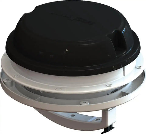 MAXXFAN DOME 00-03812B 6' FAN  LED  BLACK