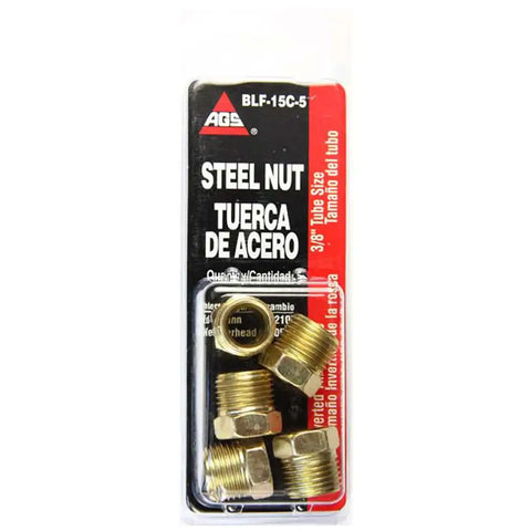 3/8'X 3/8' STEEL NUT