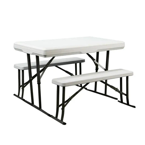 PICNIC TABLE W/NESTING BENCHES 44