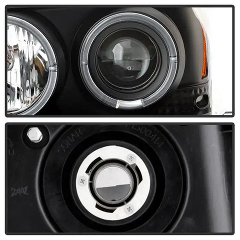 Spyder Automotive 5009876 Headlight Assembly Signature Series Projector Beam With L