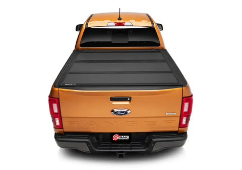 BAK Industries 448342 Tonneau Cover BAKFlip MX4 Hard Folding; Low Profile 2 Folds/ 3 Panels