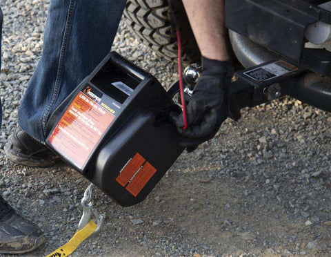 Keeper Corporation KTSL2000RM Winch Tracker Series Portable Trailer Winch 12 Volt Electric