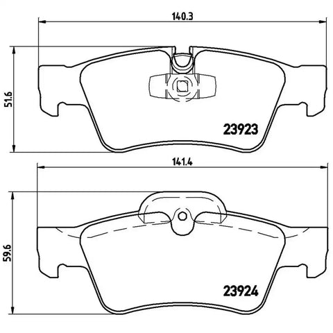 DISC BRAKE PAD SET