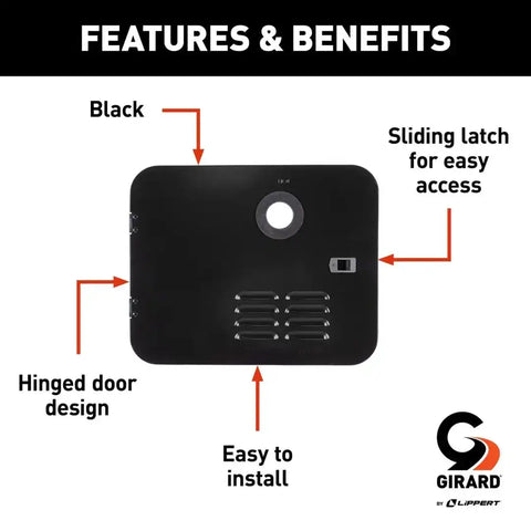 DOOR KIT - MED - BLACK 2GWHDA6B