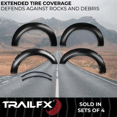 TRAILFX TFF3007S POCKET STYLE FLARE SMOOTH SET OF 4
