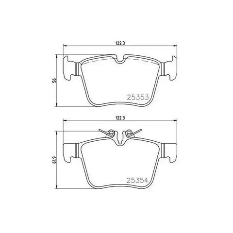 DISC BRAKE PAD SET