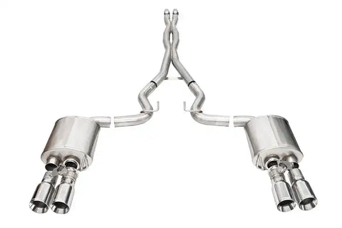 CORSA EXHST 21260 3.0' DUAL REAR EXIT CAT-BACK WITH T