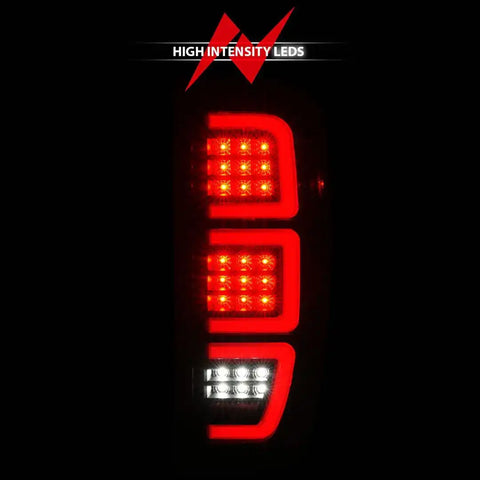 ANZO USA 311459 Tail Light Assembly LED Clear Lens Black Housing Red Brake Light/