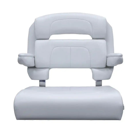 TACO METALS HA1-25WHA-7-0000-0-0 HELM SEAT 25' CAPRI DELUXE WHITE S