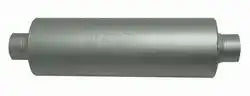 Gibson Performance Exhaust 420887 SFT Superflow Center/Center Round Muffler Stainless