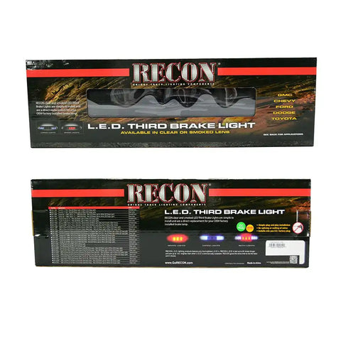 RECON ACCESS 264112BK LED 3RD BRAKE