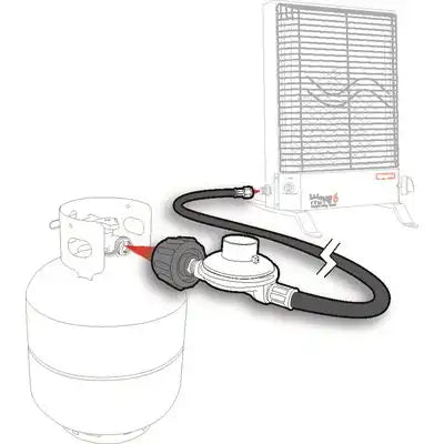 Camco 57703 Propane Regulator Olympian Heaters Without Shut Off Valve For Olympian