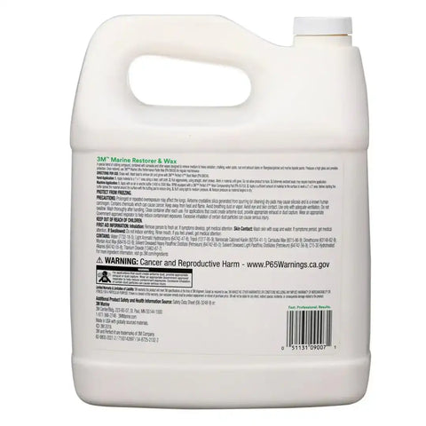 3M  MARINE RESTORER AND WAX  09007
