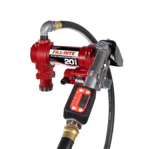 12VDC HIGH FLOW PUMP WITH IN-LINE
