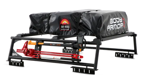 BODY ARMOR TK-6126 MID SIZE UNIVERSAL OVERLAND RACK; L