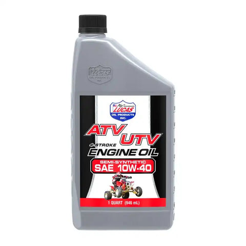 LUCAS OIL 10720 SEMI-SYNTH SAE 10W-40 ATV OIL/6