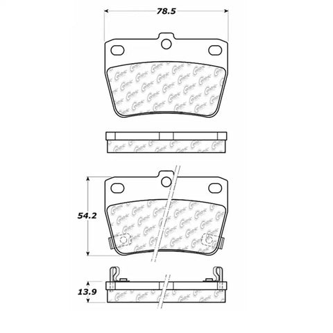 POSIQUIET CERAMIC PADS