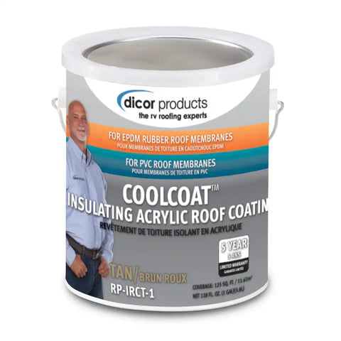 COOLCOAT ROOF COATING FOR EPDM TAN