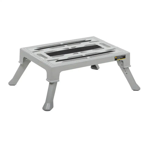 NON-ADJUSTABLE ALUM. PLATFORM STEP